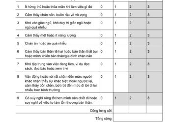 Trầm Cảm – Nhật Ký Tự Sát